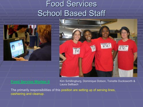 Food Services - Malcolm Shabazz City High School, Madison WI