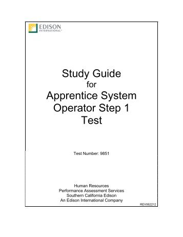 Apprentice System Operator (Step 1) - Edison International