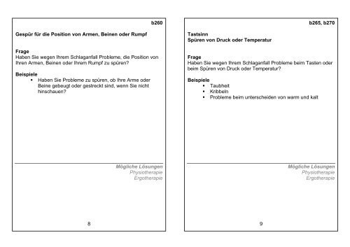 ICF-basierte Patientenschulung Manual