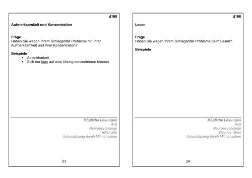 ICF-basierte Patientenschulung Manual