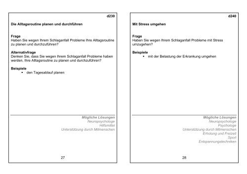 ICF-basierte Patientenschulung Manual