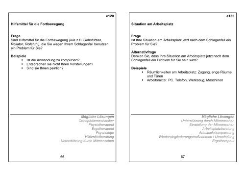 ICF-basierte Patientenschulung Manual