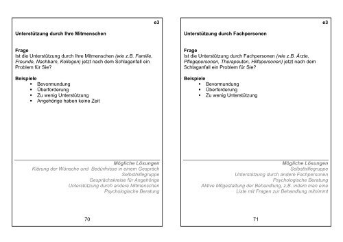 ICF-basierte Patientenschulung Manual