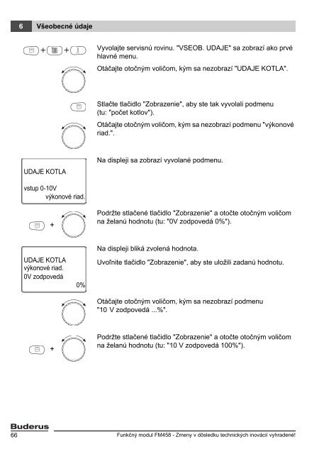 ServisnÃ½ nÃ¡vod - Buderus