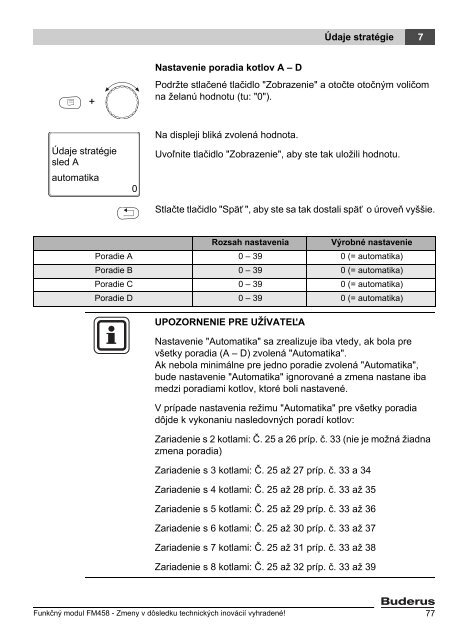 ServisnÃ½ nÃ¡vod - Buderus