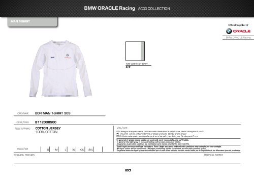 BMW ORACLE Racing - WNE Yachting