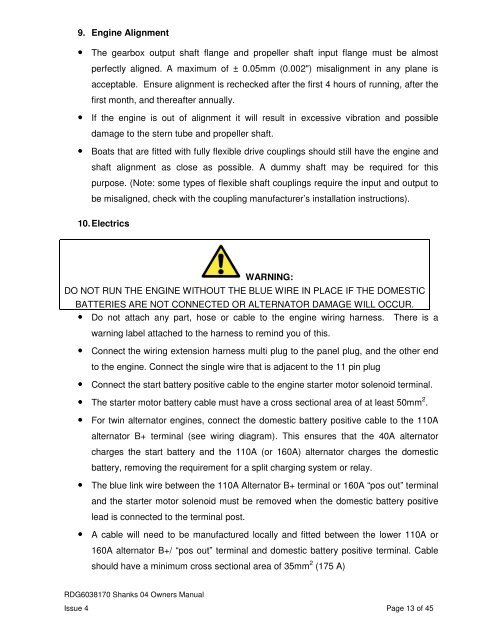 Shanks Owners Manual (04 Build) 35, 35H & 40 (PDF) - EP Barrus