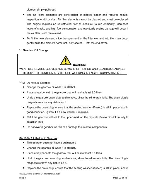 Shanks Owners Manual (04 Build) 35, 35H & 40 (PDF) - EP Barrus