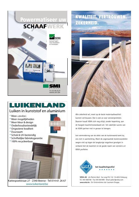 Vlaamse Schrijnwerker_mei_2008.pdf - Magazines Construction