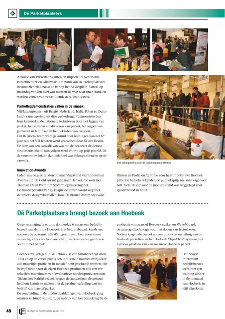 Vlaamse Schrijnwerker_mei_2008.pdf - Magazines Construction