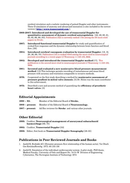 Rune Aaslid - Hemodynamic.com