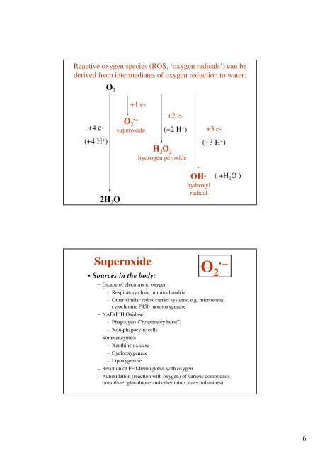 What Is A Free Radical - Ãstav lÃ©kaÅskÃ© chemie a biochemie