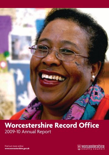 Worcestershire Record Office - Worcestershire County Council