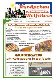 KW 38 - Verbandsgemeinde Wolfstein