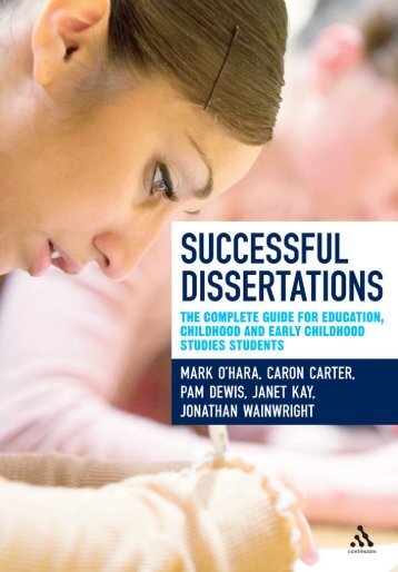 Successful Dissertations The Complete Guide for ... - ymerleksi - home