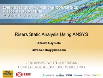 Risers Static Analysis Using ANSYS - ESSS