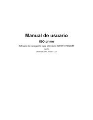 Manual de usuario iGO primo - xzent