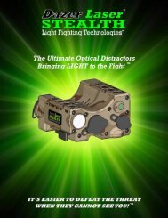 Download Dazer Laser® STEALTH Brochure - Laser Energetics