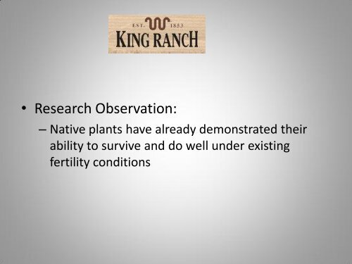 HISTORY OF RANGE SEEDING IN SOUTH TEXAS JULY 2011