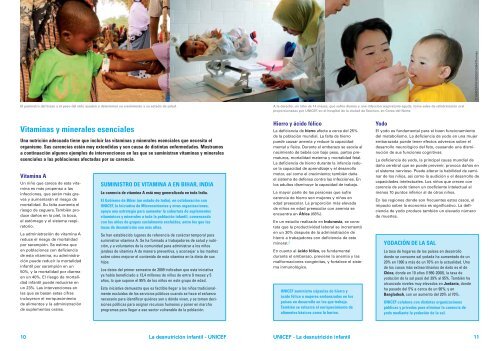 LA DESNUTRICIÓN INFANTIL