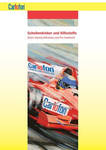 Scheibenkleber und Hilfsstoffe - Carlofon