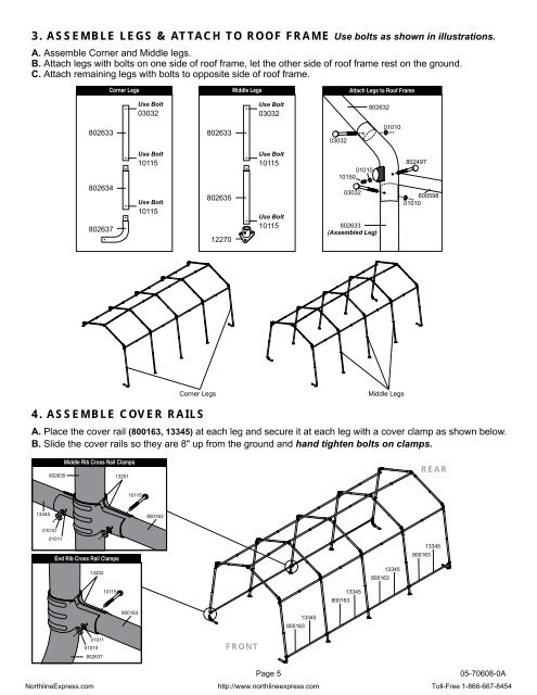 1. LAYOUT ROOF FRAME SIDE