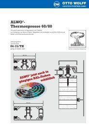 ALWOÂ®- Thermosprosse 60/80