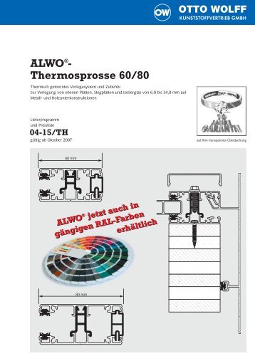 ALWOÂ®- Thermosprosse 60/80