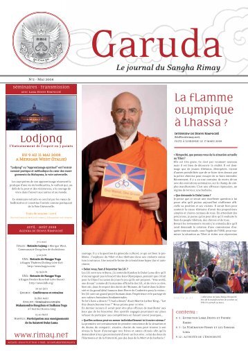 Garuda NÂ°2 - Sangha Rimay International