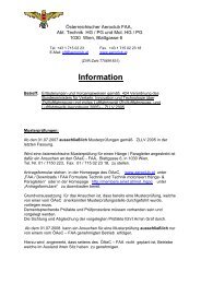 offizielle Aeroclub Information zu lesen - Freiflieger-Magazin