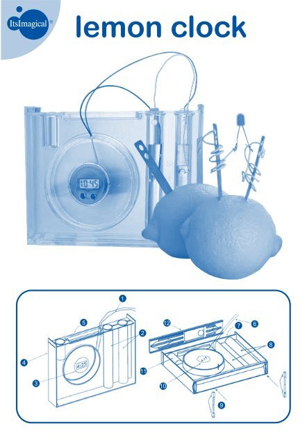 54023 Lemon Clock Manual(v5) - Imaginarium