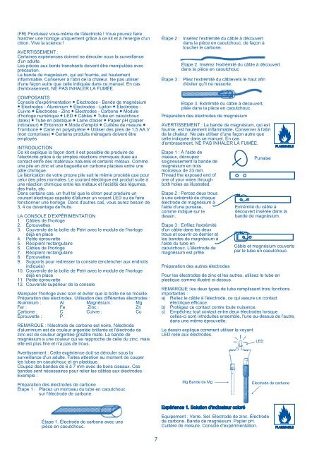 54023 Lemon Clock Manual(v5) - Imaginarium