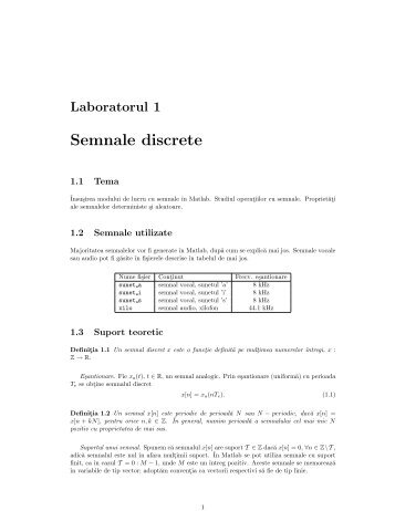 Semnale discrete