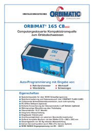 ORBIMAT 165 CBasic