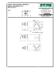 Wersja do druku - IMAV-Hydraulik GmbH