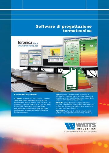Software di progettazione termotecnica - idronicaline