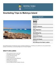 Snorkeling Trips to Mahmya Island - Memphis Tours Egypt