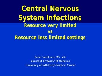 "Central Nervous System Infections" by Peter Veldkamp MD, MSc