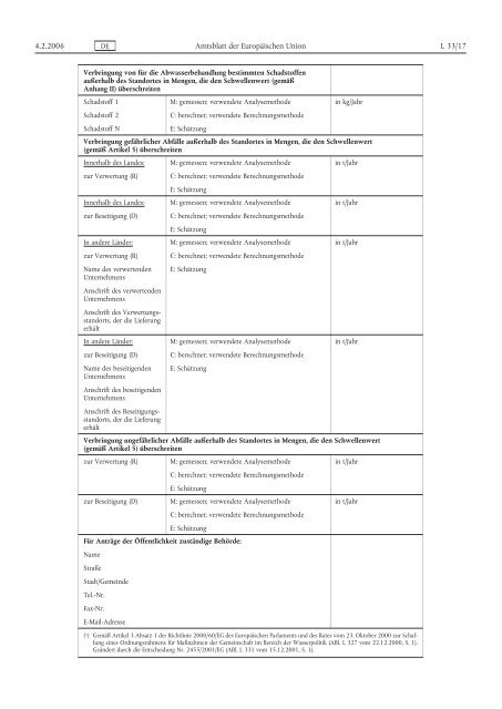 PRTR-Gesetz (SchadRegProtAG) - Thru.de