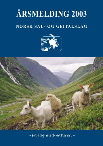 2003 - Norsk Sau og Geit