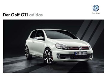 Der Golf GTI adidas - Volkswagen AG