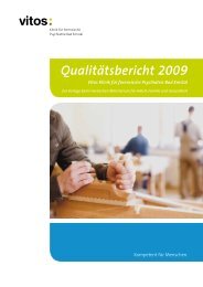 Strukturierter QualitÃ¤tsbericht 2009 - Vitos Kurhessen