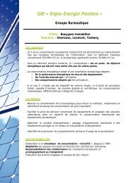 Groupe Bureautique - Enjeu Energie Positive