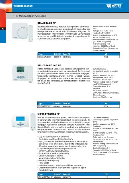 Catalogus 2011 - Watts Industries