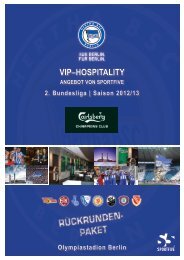 VIPâHosPItalIty - Hertha-VIP