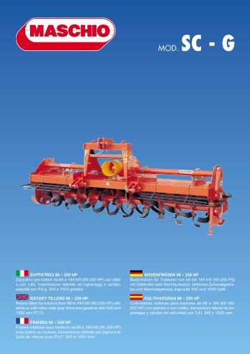 MOD. SC - G - almex