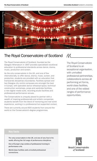 Royal Conservatoire of Scotland.pdf - Universities Scotland