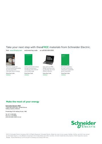 Acti 9 - The efficiency you deserve (pdf 3.6Mb) - Schneider Electric