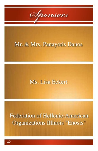 Program Book - PanHellenic Scholarship Foundation