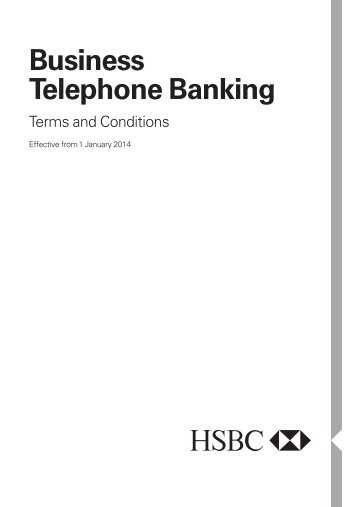 Business Telephone Banking Agreement Terms (PDF)